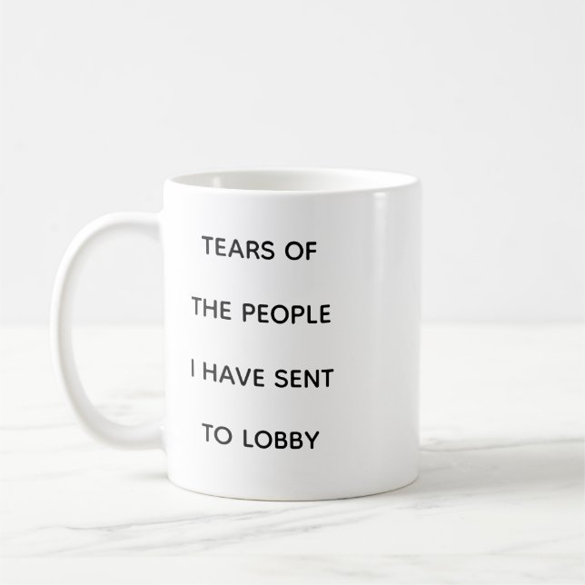 Mug Citation de salon de joueur drôle Conception de je (Gauche)