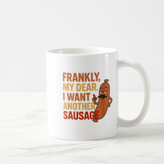 Mug Citation De Saucisson Bbq Funny Pour Grill De La C (Droite)