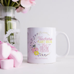 Mug Citation de semences Plantes pour les enseignants