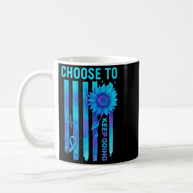 Mug Citation de sensibilisation au drapeau pour hommes (Gauche)