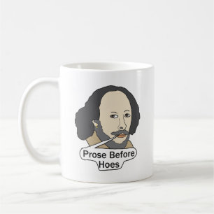 Mug Citation de Shakespeare drôle - Prose avant les pu