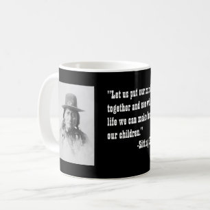 Mug Citation de Sitting Bull