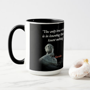 Mug Citation De Socrate Sur La Sagesse