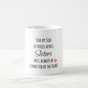 Tasses Mugs Soeur Par Coeur Zazzle Fr