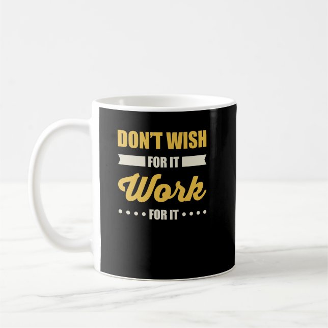 Mug Citation de succès motivationnel (Gauche)