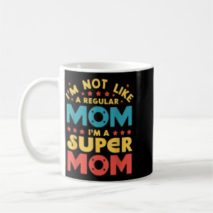 Mug Citation de Super Maman Humour de Mère Drôle Rétro