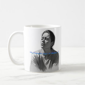 Mug Citation de thérapie drôle - Mon thérapeute dit qu