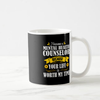 Mug Citation de tournesol mignon Conseillers en santé