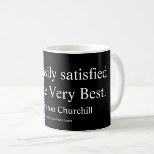 Mug Citation de Winston Churchill; Le meilleur