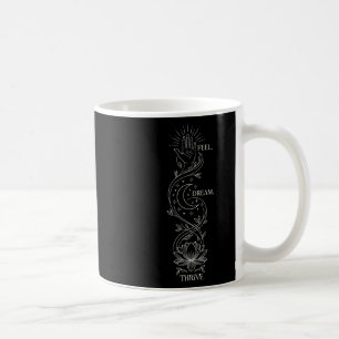 Mug Citation de Yoga Spirituel Fleur de Lotus et Art d