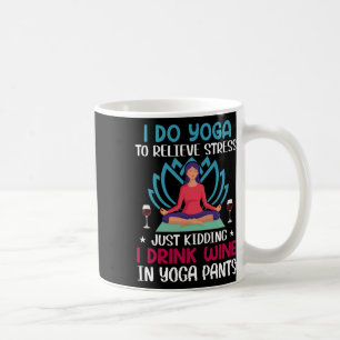 Mug Citation de yoga vin méditation hommes femmes dict