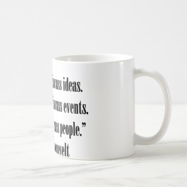 Mug Citation d'Eleanor Roosevelt (Droite)