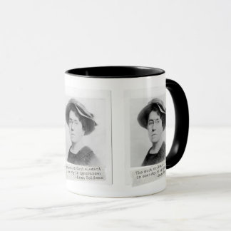 Mug Citation d'Emma Goldman - Ignorance - Activisme fé