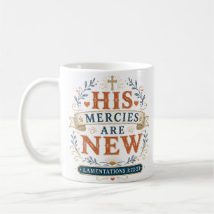 Mug Citation d'encouragement quotidien « Ses bontés so