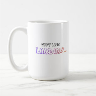 Mug Citation d'esthétique de chargement de vie douce