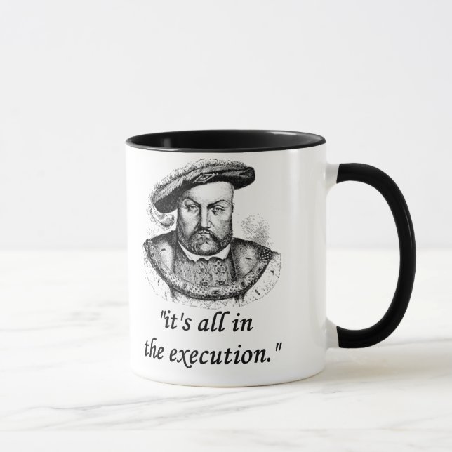 Mug citation d'Henry VIII (Droite)