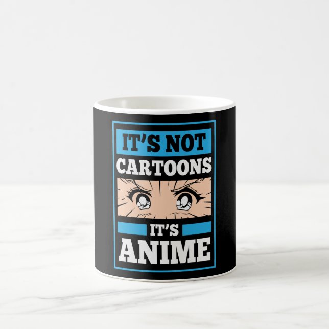 Mug Citation drôle d'Anime | Ce ne sont pas des dessin (Centre)