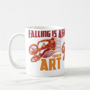 Mug Citation drôle de BMX Vert Ramp Vélo