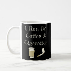 Mug Citation Drôle De Café Je Crée Sur Café Et Cigaret
