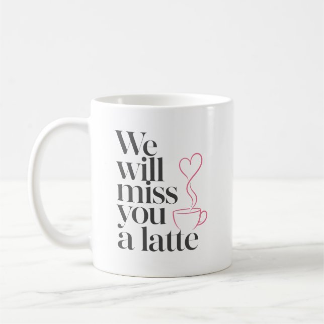 Mug Citation drôle de café pour un collègue dans un no (Gauche)