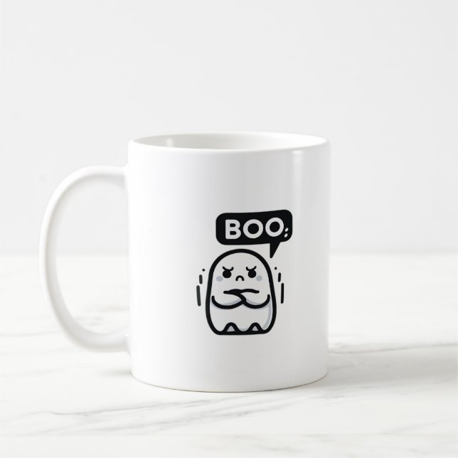 Mug Citation drôle de désapprobation Boo (Gauche)