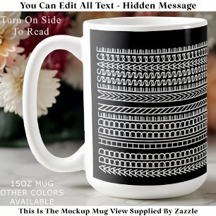 Mug Citation drôle de famille Message caché 152 Drôle