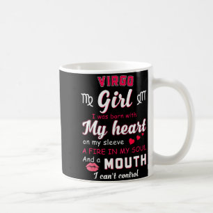 Mug Citation drôle de fille Vierge avec signe du zodia