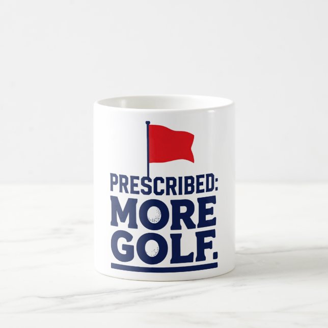 Mug Citation drôle de golf pour golfeur  (Centre)
