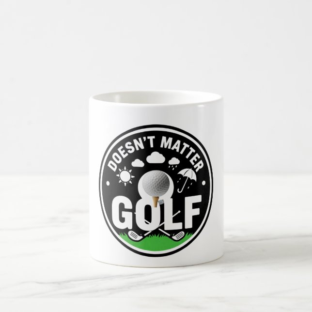 Mug Citation drôle de golf pour golfeur  (Centre)