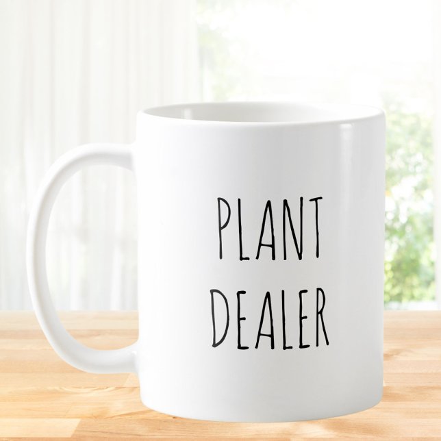 Mug Citation drôle de jeu de mots pour vendeur de plan (In situ)