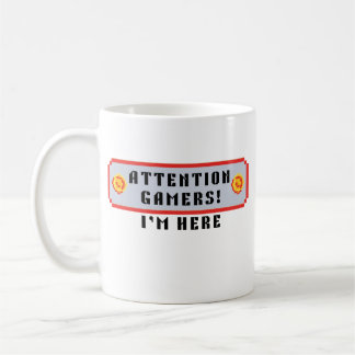 Mug Citation drôle de joueur de jeu vidéo rétro