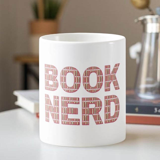 Mug Citation drôle de nerd de livre lisant du café  (Créateur téléchargé)