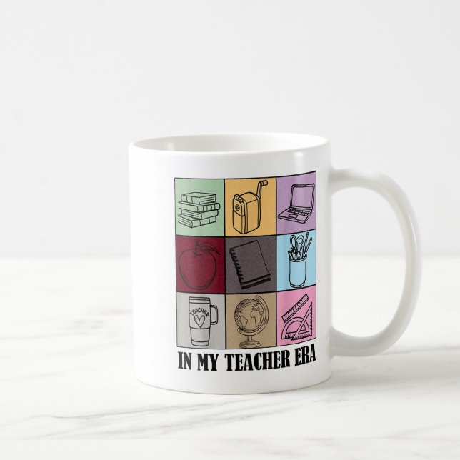 Mug Citation drôle de nouveau professeur à mon époque  (Droite)