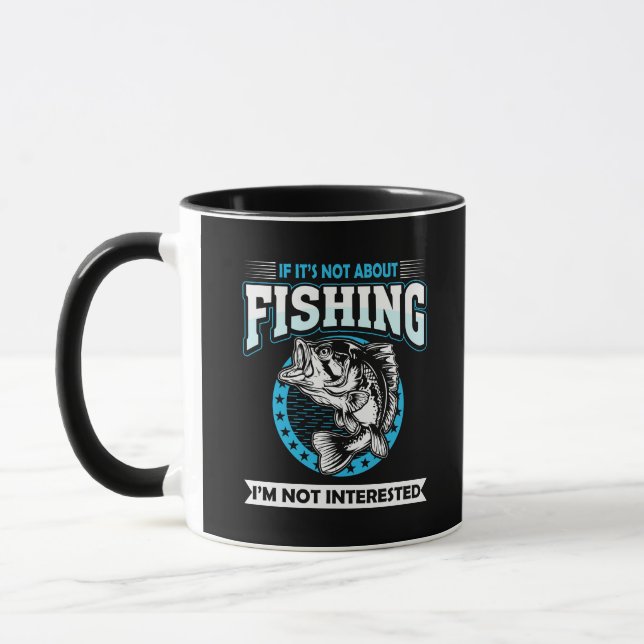 Mug Citation drôle de pêche (Gauche)