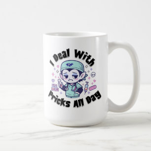 Mug Citation drôle de phlébotomiste Vampire kawaii Sar