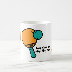 Mug Citation drôle de ping-pong pour joueur