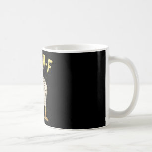 Mug Citation drôle de poulet F-caw-f Humour de poulet