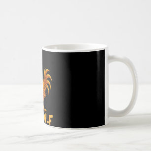 Mug Citation drôle de poulet humour F-caw-f Coq Mème A