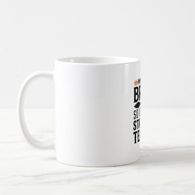Mug Citation drôle de professeur de statistiques pour  (Gauche)