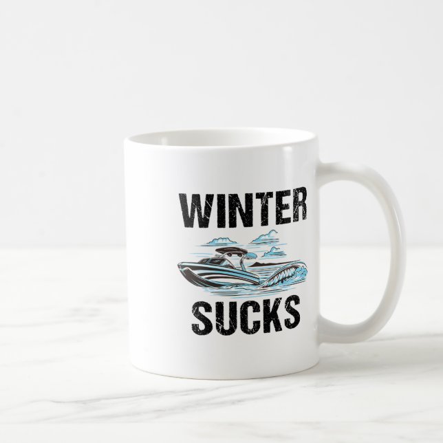 Mug Citation drôle de propriétaire de bateau - Amour d (Droite)