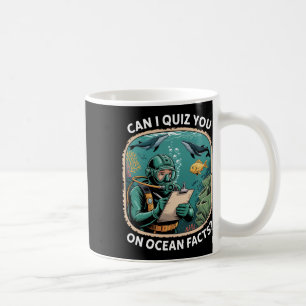 Mug Citation drôle de quiz sur l'océan pour les amateu