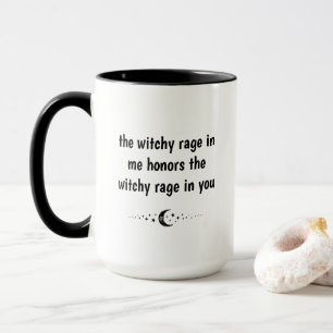 Mug Citation drôle de sorcière Féministe Magique Tenda