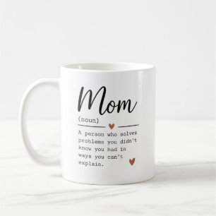 Mug Citation drôle Définition Maman