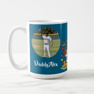 Mug Citation drôle et mignonne Photo de papa footballe