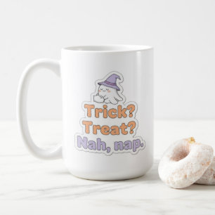 Mug Citation drôle et paresseuse pour Halloween Desi