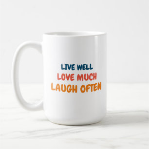 Mug citation drôle et positive inspirant l'amour et la