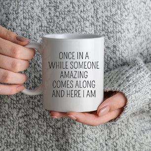 Mug Citation drôle personnalisée Sarcasme Blague drôle
