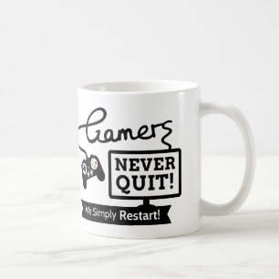 Mug Citation drôle pour les joueurs acharnés qui ne qu