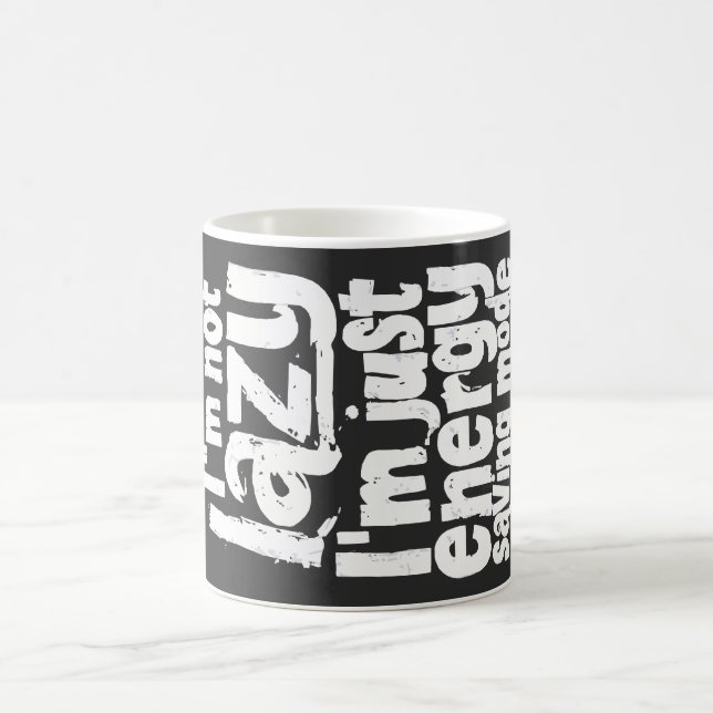 Mug Citation drôle Procrastination (Centre)