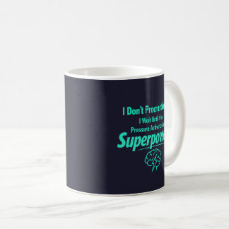 Mug Citation drôle sur la procrastination TDAH - Neuro